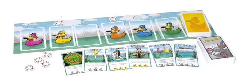 Tiro al Pato - Juego de mesa - Mercurio - 2-6 jugadores - 8+ años - 30 min