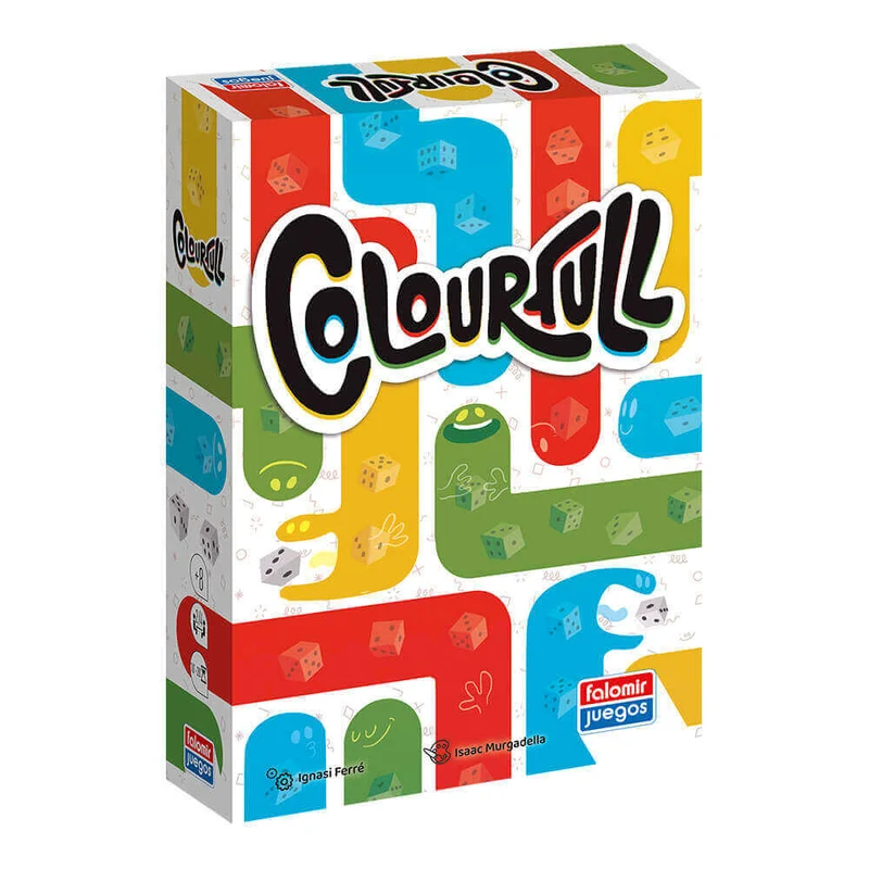Colorfull - Juego de mesa - FALOMIR - 2-4 jugadores - 8+ años - 10-20 min