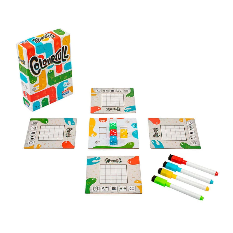 Colorfull - Juego de mesa - FALOMIR - 2-4 jugadores - 8+ años - 10-20 min