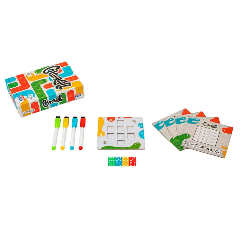 Colorfull - Juego de mesa - FALOMIR - 2-4 jugadores - 8+ años - 10-20 min