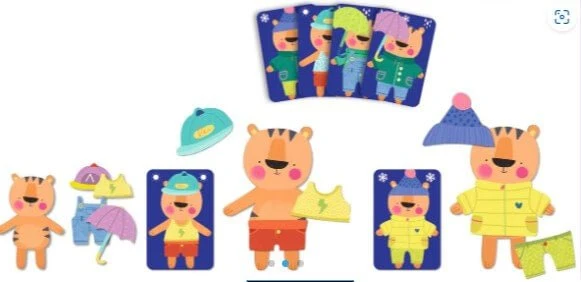 Cool School Rapido Meteo - Juego de mesa - Djeco - 2-3 jugadores - 3-6 años - 15 min