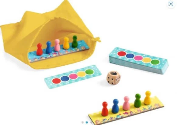 Carnaval Magnet - Juego de mesa - Djeco - 2 jugadores - 7+ años - 15 min