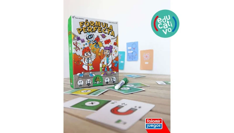 Fórmula Perfecta - Juego de mesa - FALOMIR - 2-4 jugadores - 7+ años - Menos de 30 min