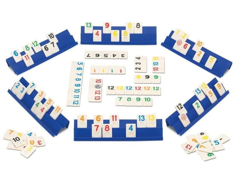 Rummi clasic 6 Pieza Grande - Juego de mesa - Cayro - 2-6 jugadores - 8+ años - 30 min