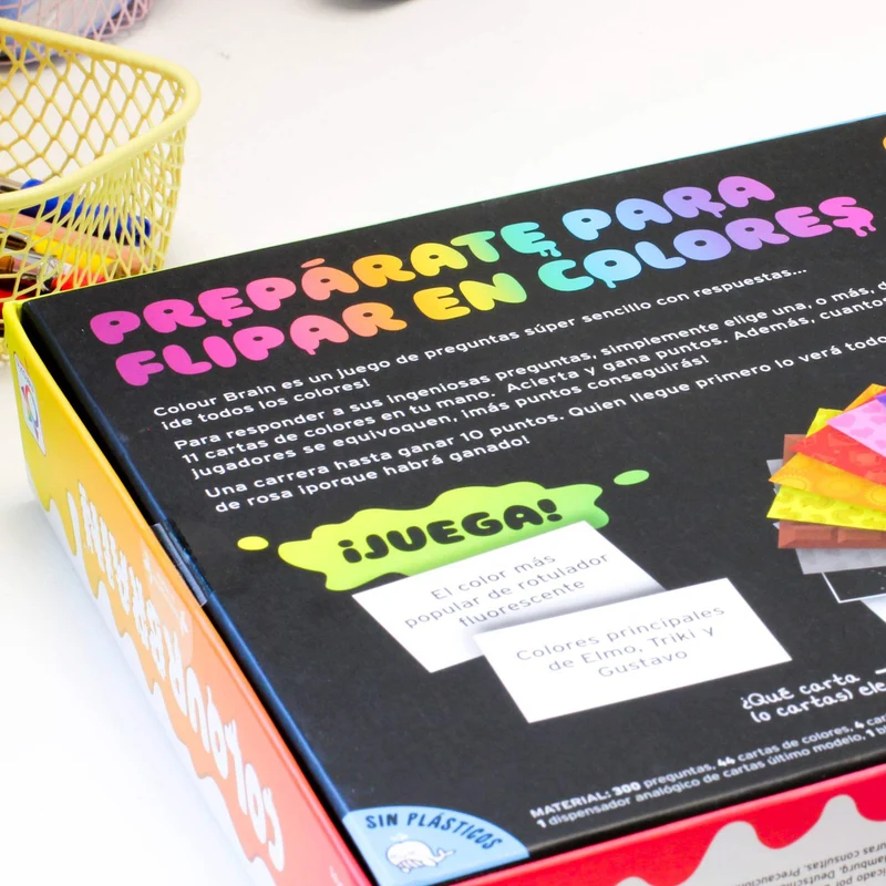 Colour Brain - Juego de mesa - Mercurio - 2-20 jugadores - 8+ años - 30 min