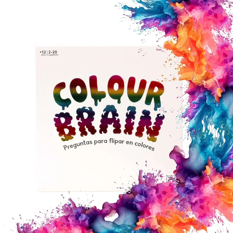 Colour Brain - Juego de mesa - Mercurio - 2-20 jugadores - 8+ años - 30 min