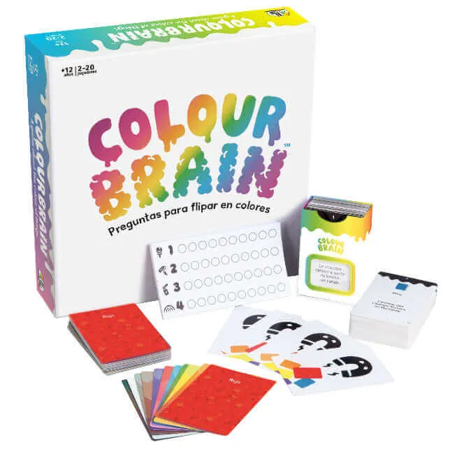 Colour Brain - Juego de mesa - Mercurio - 2-20 jugadores - 8+ años - 30 min