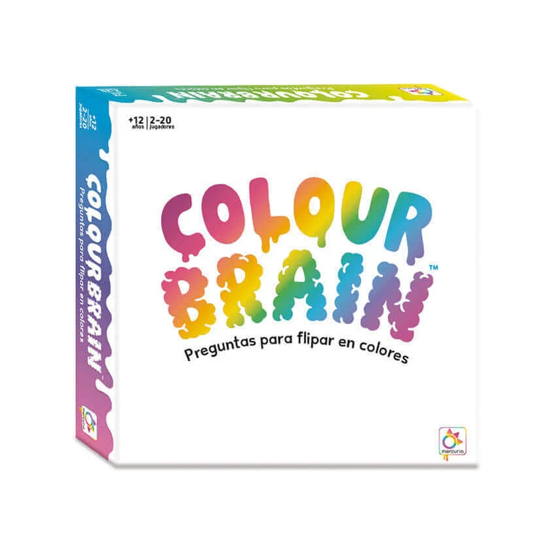 Colour Brain - Juego de mesa - Mercurio - 2-20 jugadores - 8+ años - 30 min