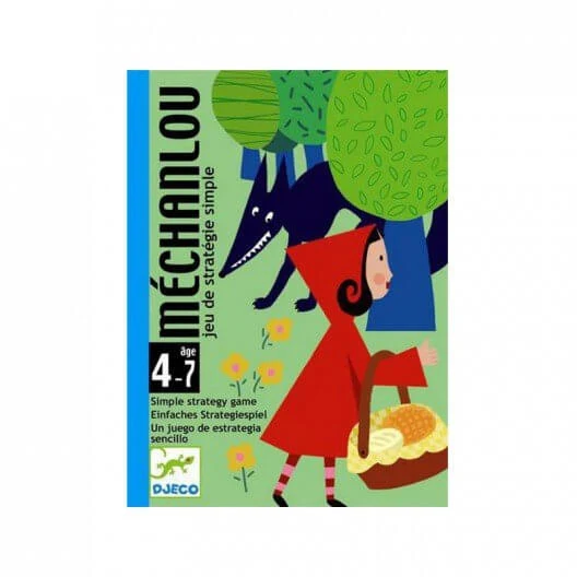 Mechanlou - Juego de mesa - Djeco - 2-4 jugadores - 4+ años - 15 min