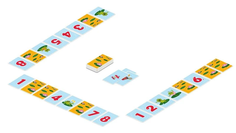 Ranitas - Juego de mesa - Mercurio - 2-4 jugadores - 5+ años - 10-20 min