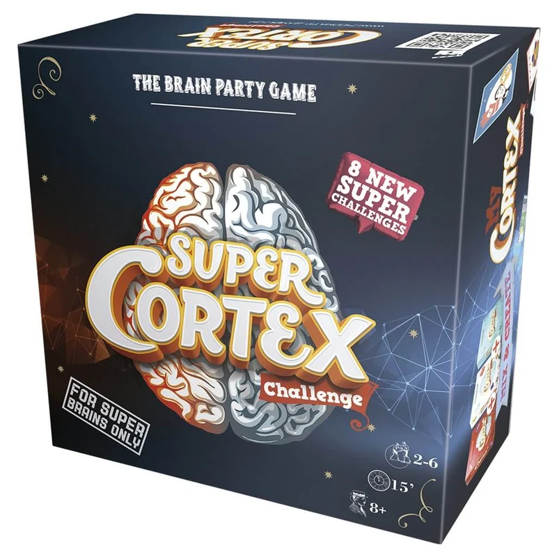 Super Cortex - Juego de mesa - Zygomatic - 2-6 jugadores - 8+ años - 15 min