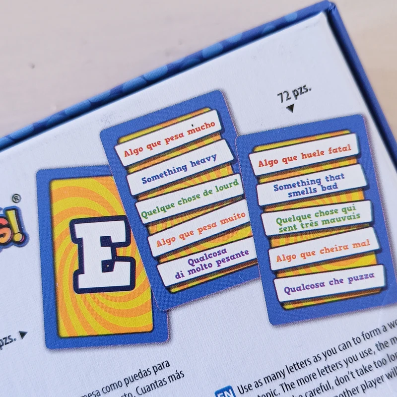 Fast Words - Juego de mesa - Cayro - 2-8 jugadores - 8+ años - 15 min