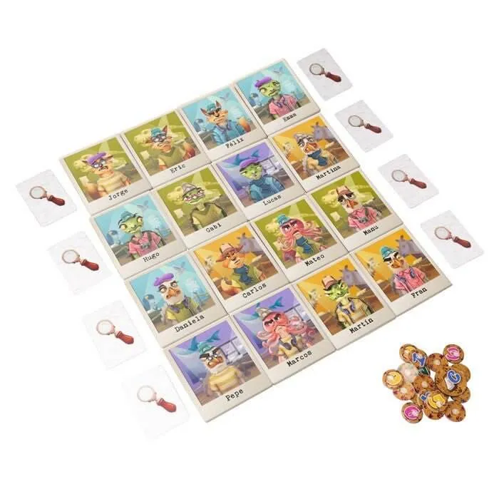 El Caso del Museo - Juego de mesa - Ludilo - 2-4 jugadores - 8+ años - 20 min