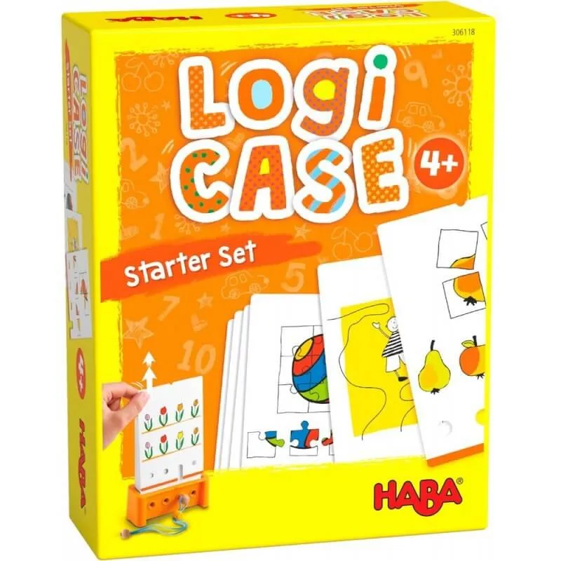 Logic Case set iniciación de logica y retos - Juego de mesa - Haba - 1 jugador - 4+ años - 5-30 min