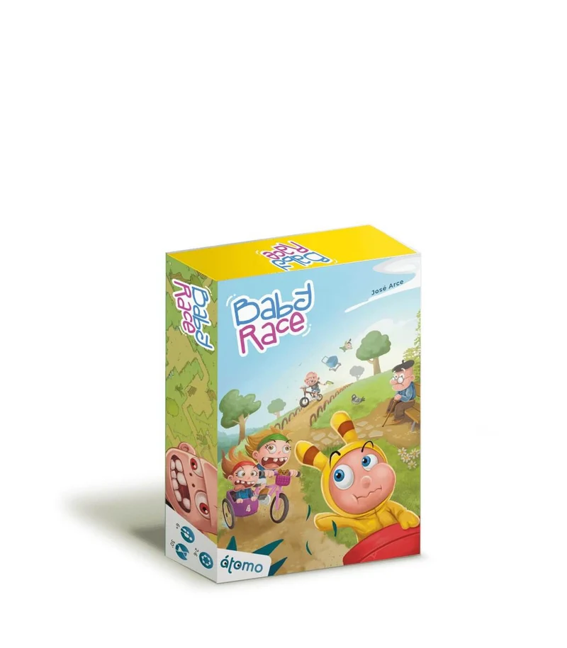 Baby Race - Juego de mesa - Atomo - 2-6 jugadores - 6+ años - 30 min
