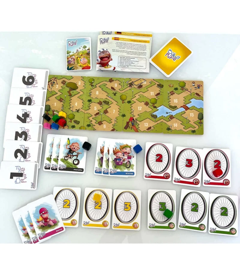Baby Race - Juego de mesa - Atomo - 2-6 jugadores - 6+ años - 30 min