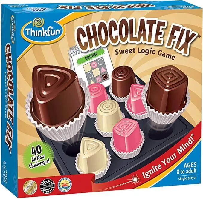 Chocolate Fix - Juego de mesa - Thinkfun - 1 jugadores - 8+ años