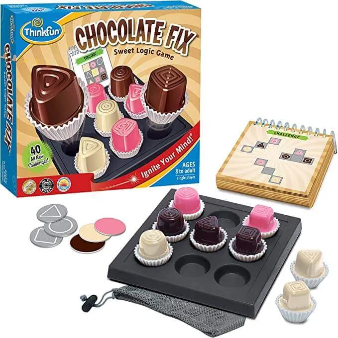 Chocolate Fix - Juego de mesa - Thinkfun - 1 jugadores - 8+ años