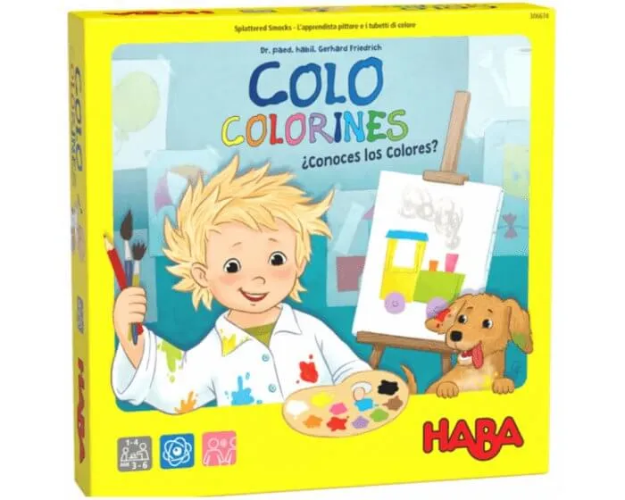 Colo Colorines - Juego de mesa - Haba - 1-4 jugadores - 3+ años - 15 min