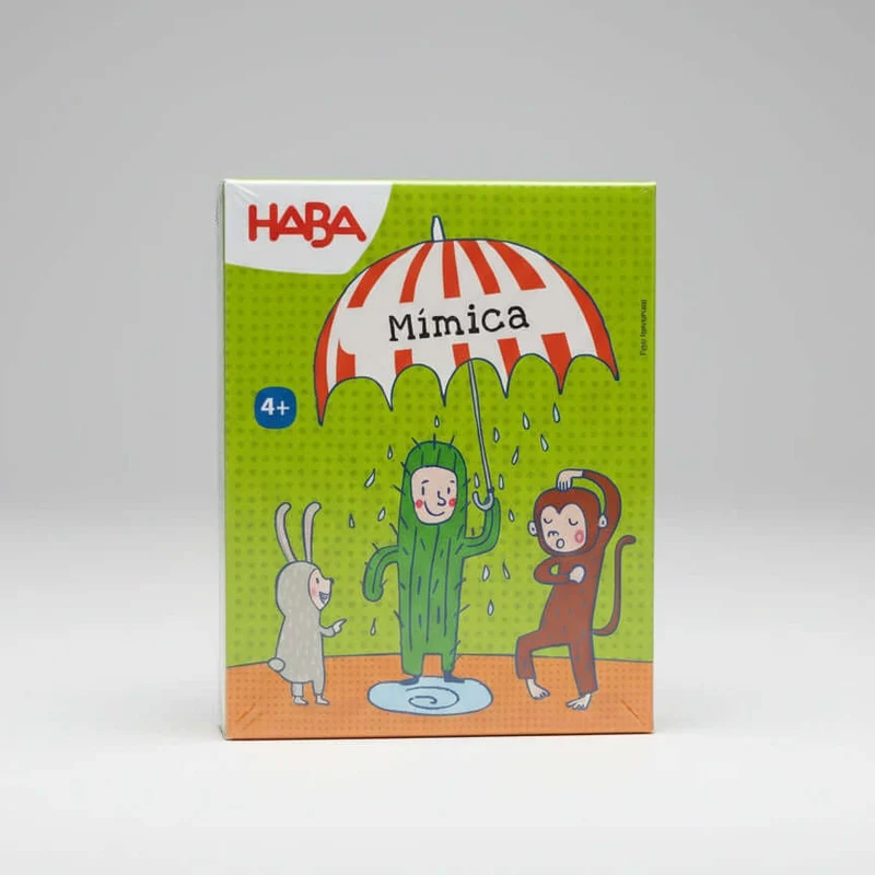 Mimica - Juego de mesa - Haba - 4 jugadores - 4+ años - 5-15 min