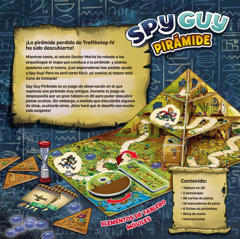 Spy Guy Pirámide · Átomo