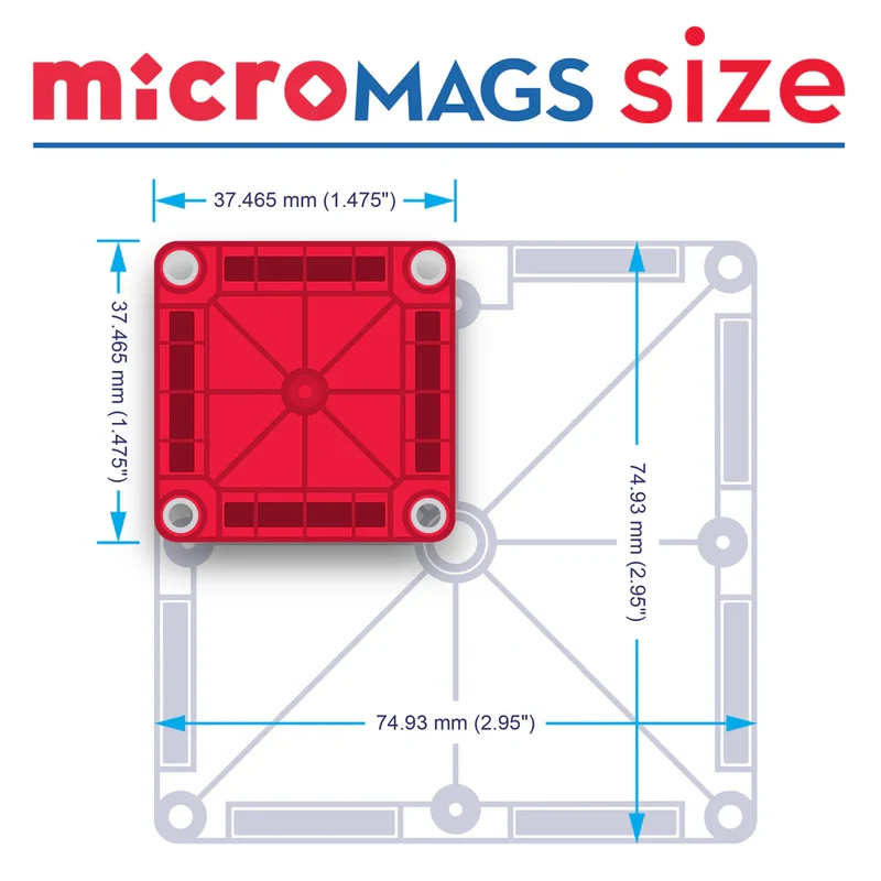 Magna-T MicroMags Winter Travel Set 26 piezas