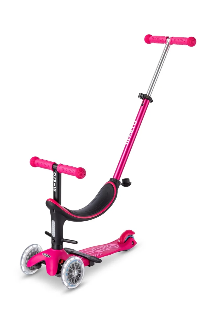 Micro 4 en 1 Deluxe LED Rosa