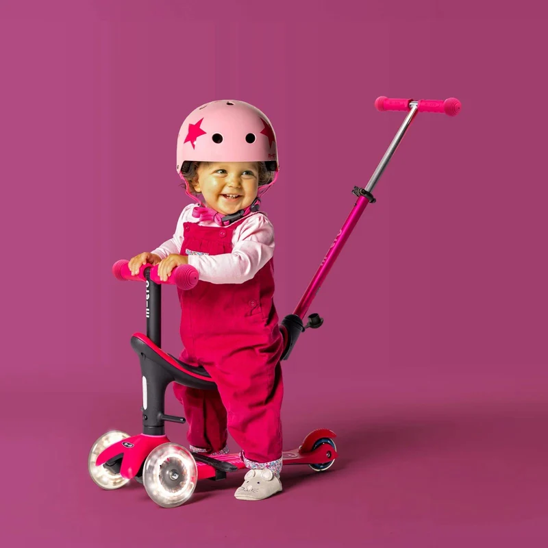 Micro 4 en 1 Deluxe LED Rosa