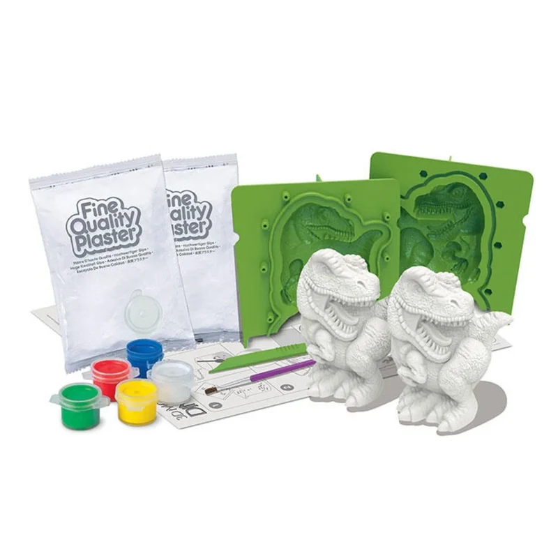 Moldea y Pinta Dinosaurios 3D · 4M