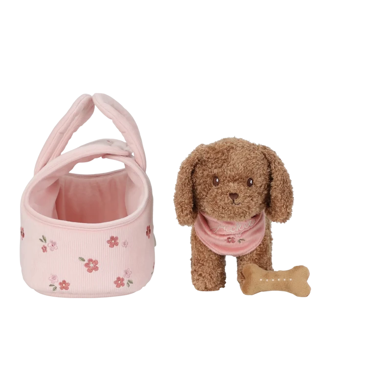 Perrito Peluche Jackie con bolsa · Little Dutch