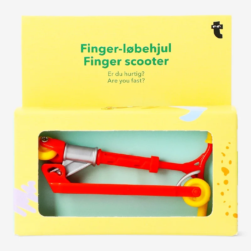 Finger scooter set