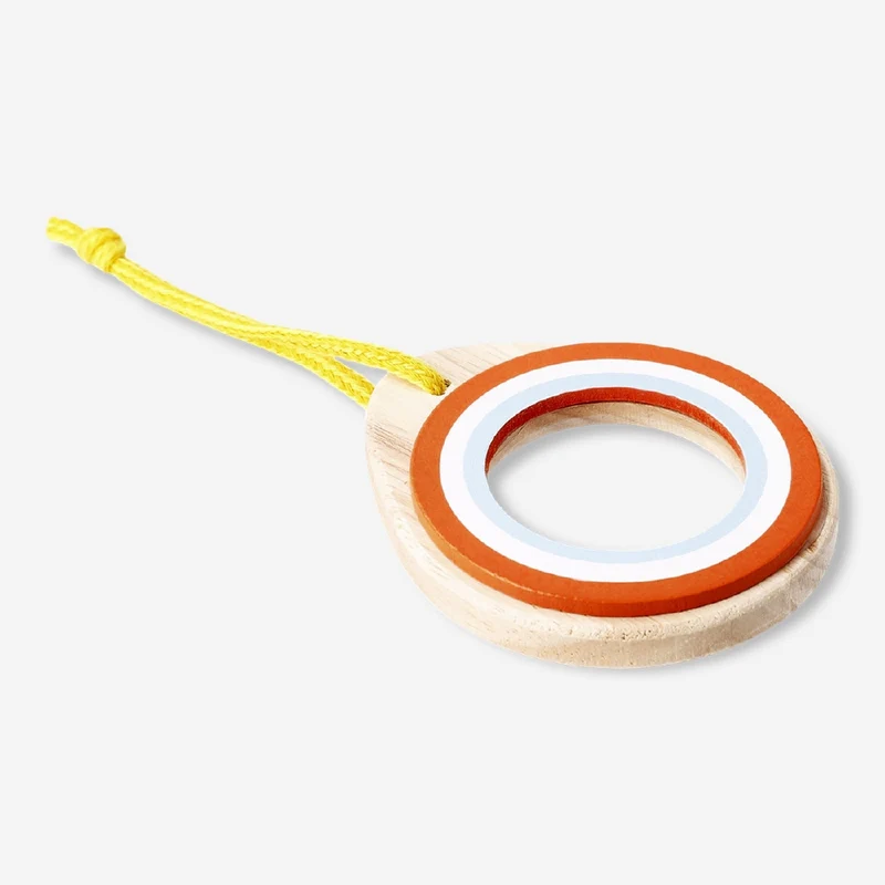 Wooden magnifying glass