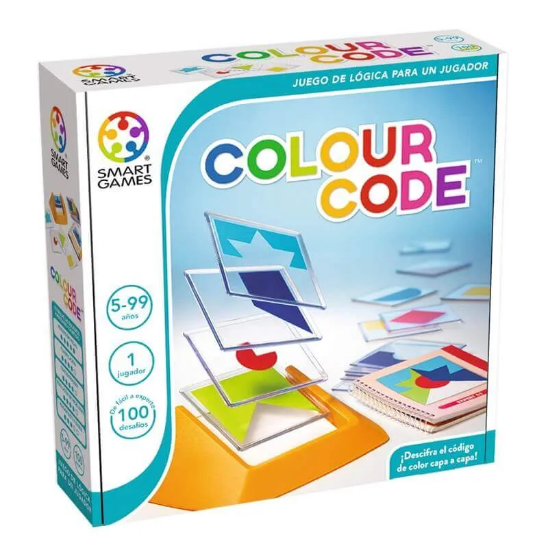 Colour Code - Juego de mesa - SmartGames - 1 jugador - 5+ años - 10 min