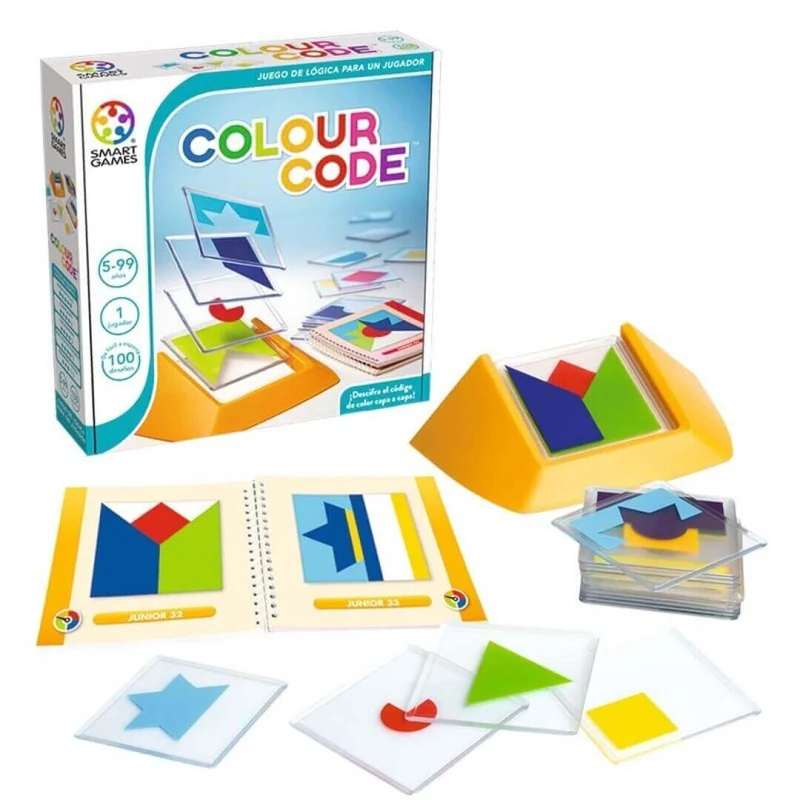 Colour Code - Juego de mesa - SmartGames - 1 jugador - 5+ años - 10 min