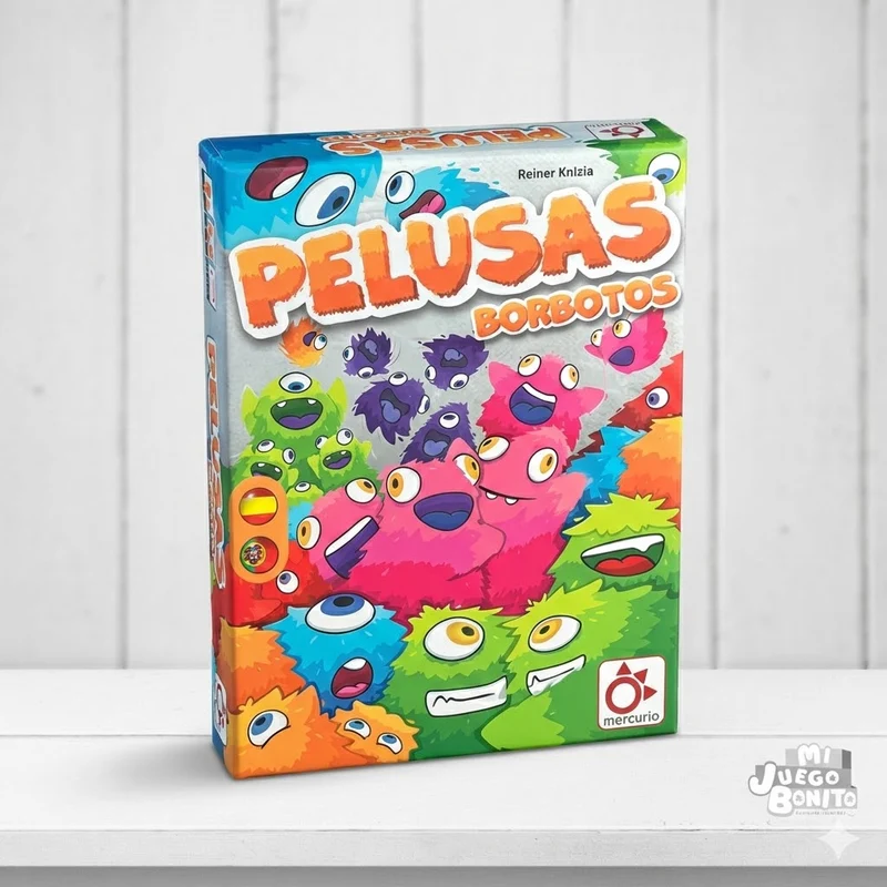Pelusas - Juego de mesa - Mercurio - 2-6 jugadores - 8 años - 20 min
