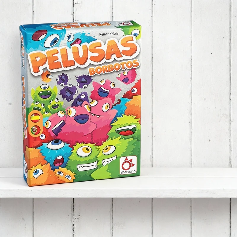 Pelusas - Juego de mesa - Mercurio - 2-6 jugadores - 8 años - 20 min