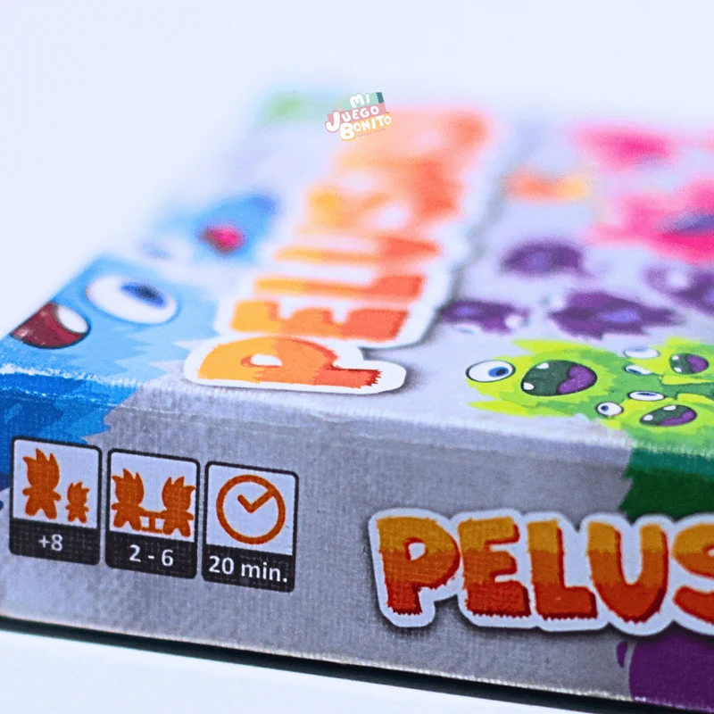 Pelusas - Juego de mesa - Mercurio - 2-6 jugadores - 8 años - 20 min
