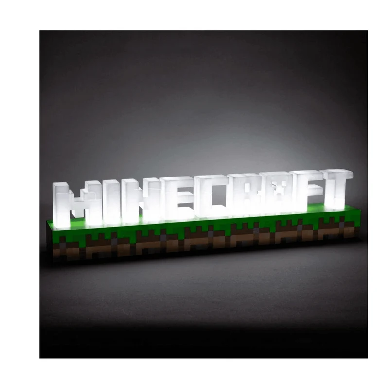 Lámpara MINECRAFT logo