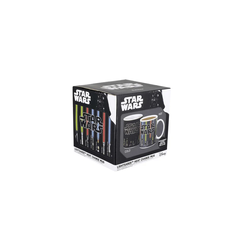 Taza Star Wars espadas láser cambia de color