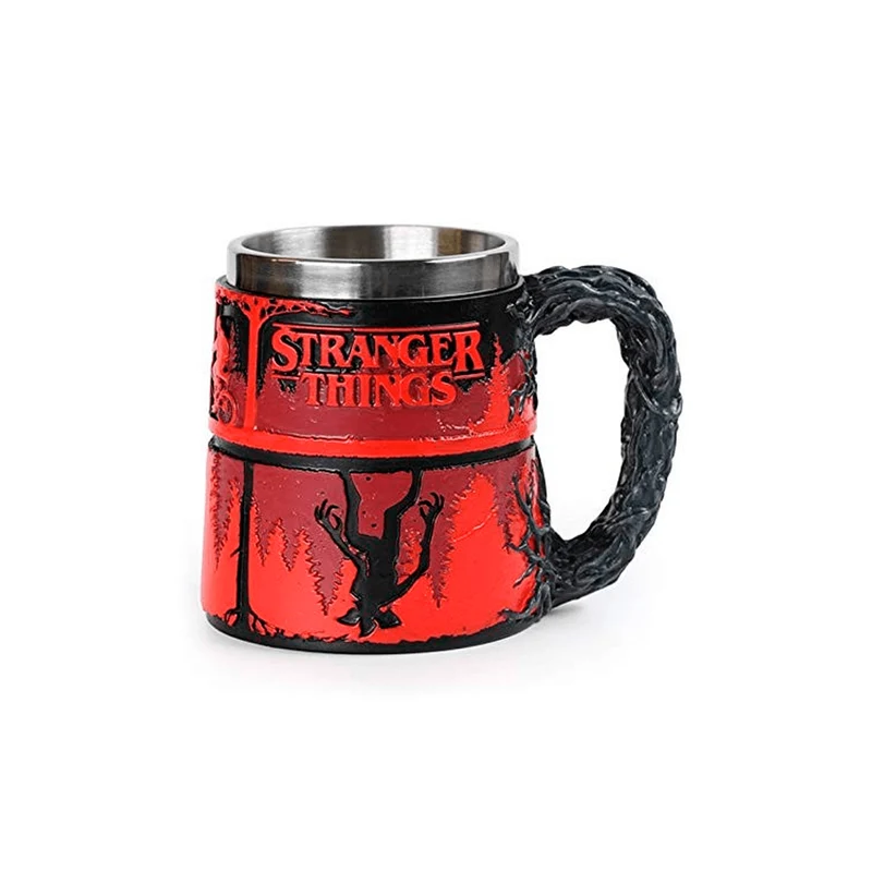 Stranger Things - Taza de Resina 'The Upside Down' | Diseño exclusivo para fans