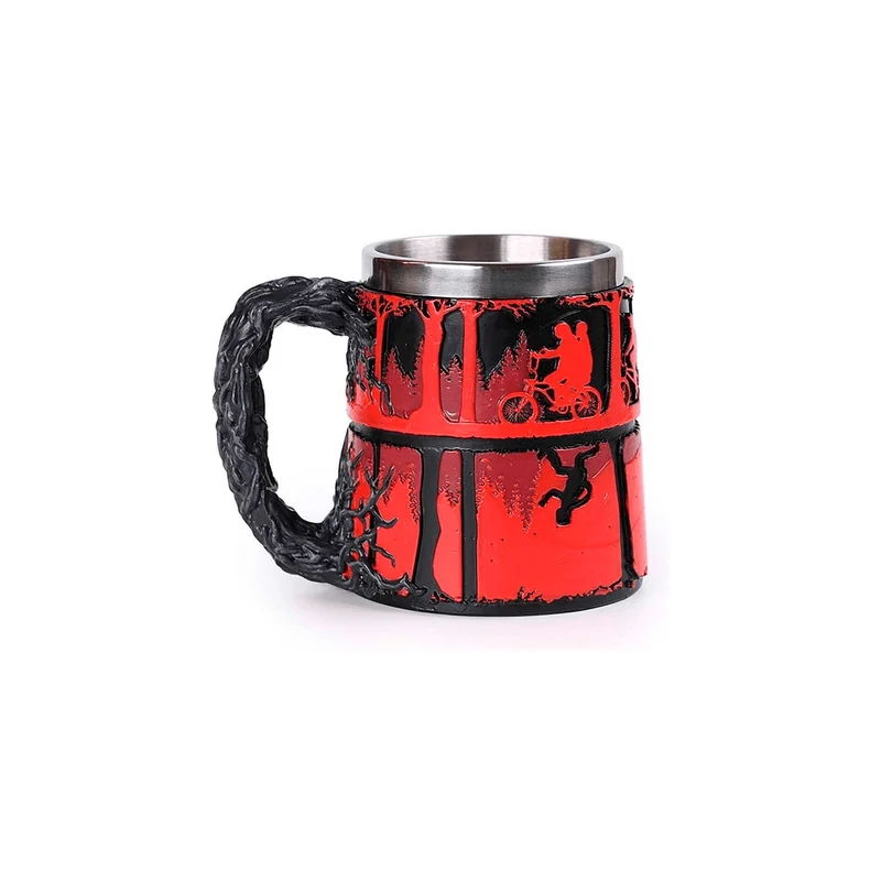 Stranger Things - Taza de Resina 'The Upside Down' | Diseño exclusivo para fans