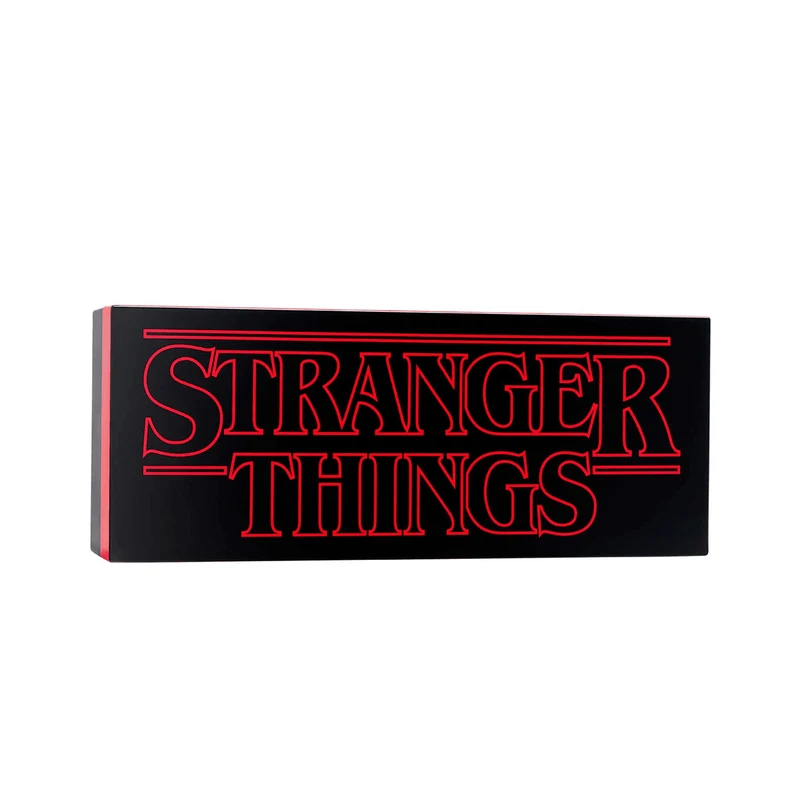 Stranger Things Lámpara Logo Rectángulo