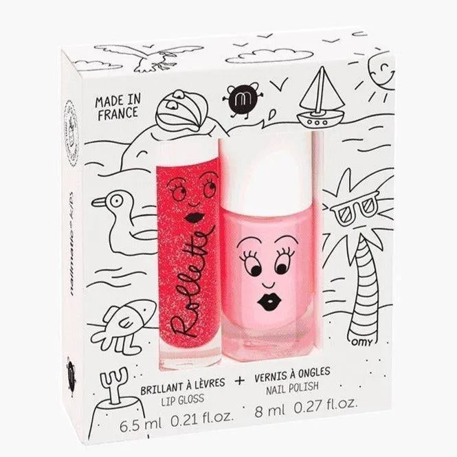 Pack Esmalte de Uñas y Brillo Labial Holidays · Nailmatic