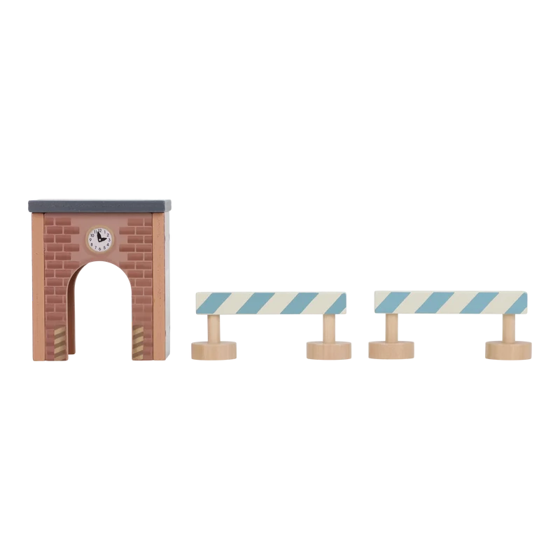 Set Construcción con grúa FSC · Little Dutch