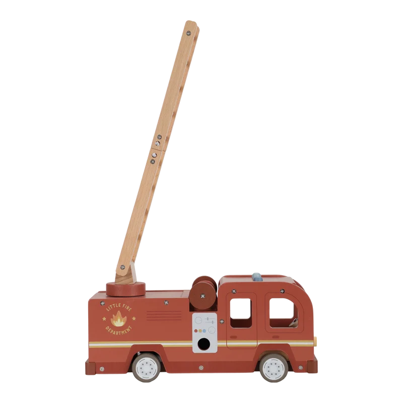 Set Bomberos con camión FSC · Little Dutch