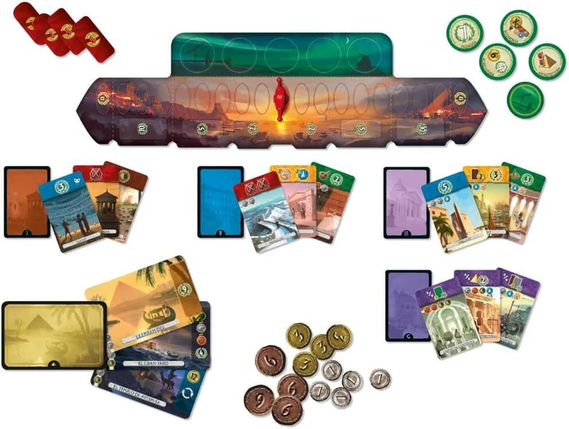 7 Wonders Duel - Juego de mesa - Repos Production - 2 jugadores - 10+ años - 30 min