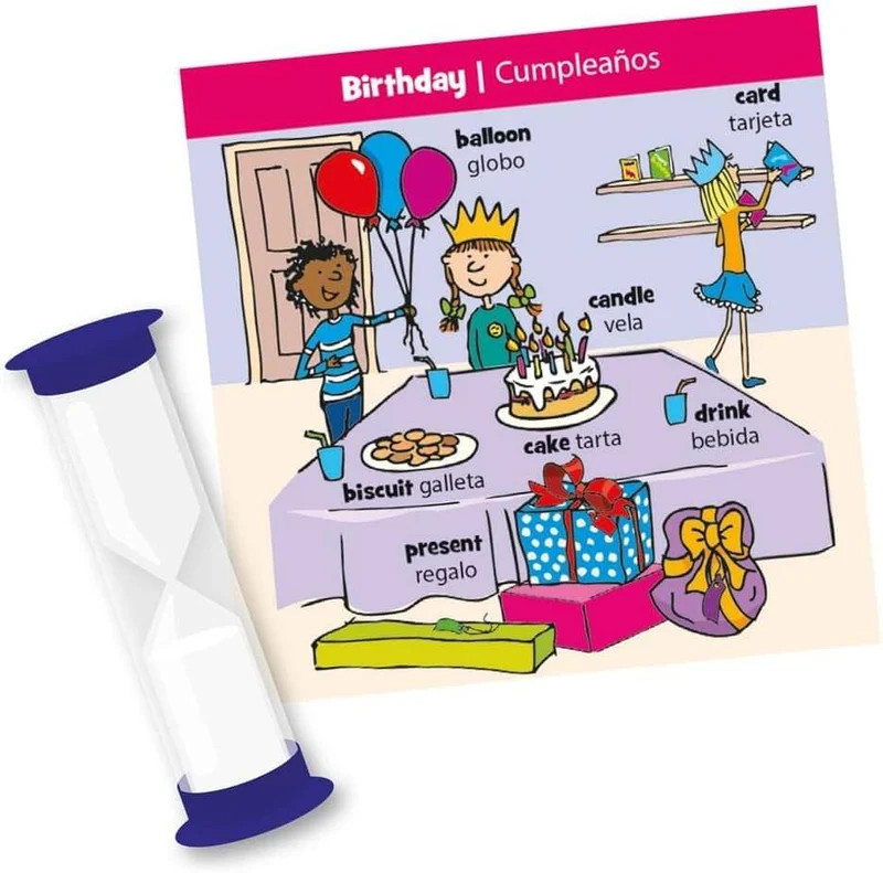 BrainBox Let's Learn English - Juego de mesa - Bezzerwizzer Studio - 1 jugador - 8+ años - 10 min