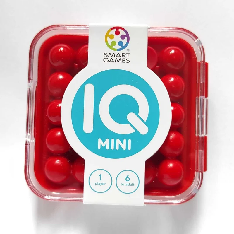 IQ Mini Rojo - Juego de mesa - SmartGames - 1 jugador - 6+ años - 10 min