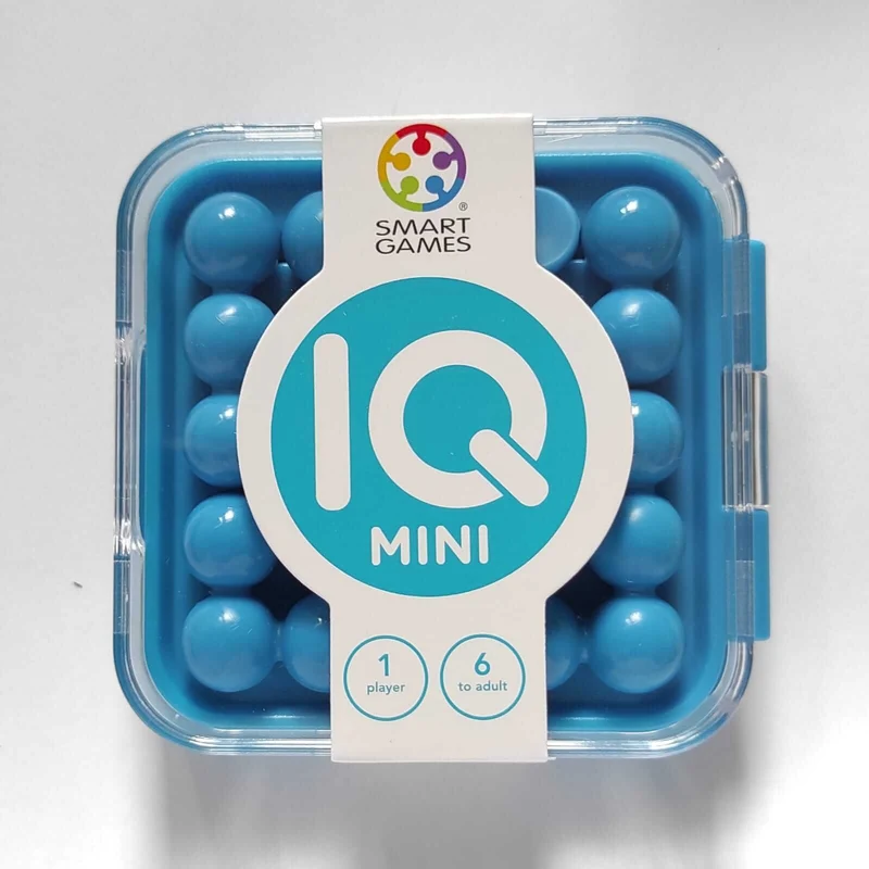 IQ Mini Azul - Juego de mesa - SmartGames - 1 jugador - 6+ años - 10 min