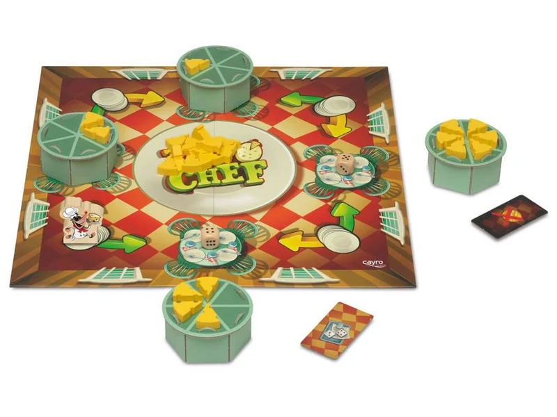 Topo Chef - Juego de mesa - Cayro - 2-4 jugadores - 6+ años - 20 min